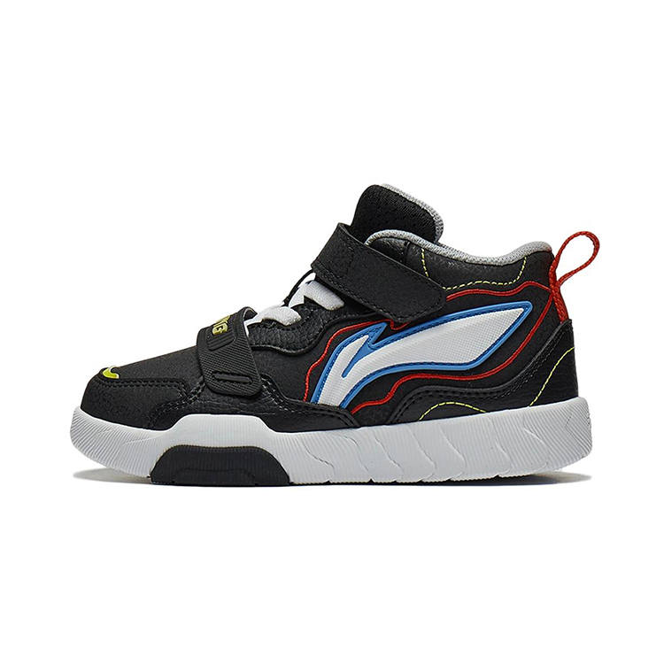 Li-Ning YOUNG Li Ning YOUNG Cushioning Rebound Mid top Kids Lifestyle Shoes Black Kids'