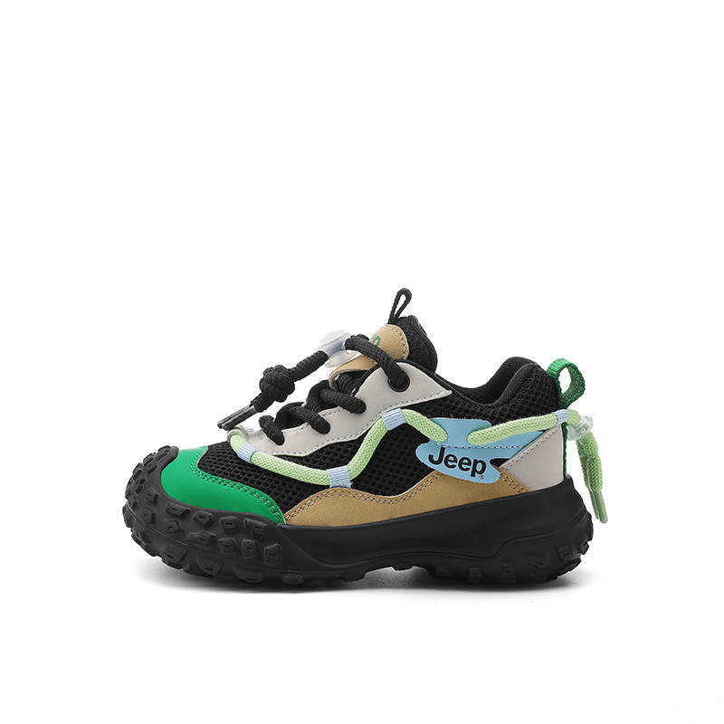 Jeep Kids Lifestyle Shoes Gray Black Green Kids'