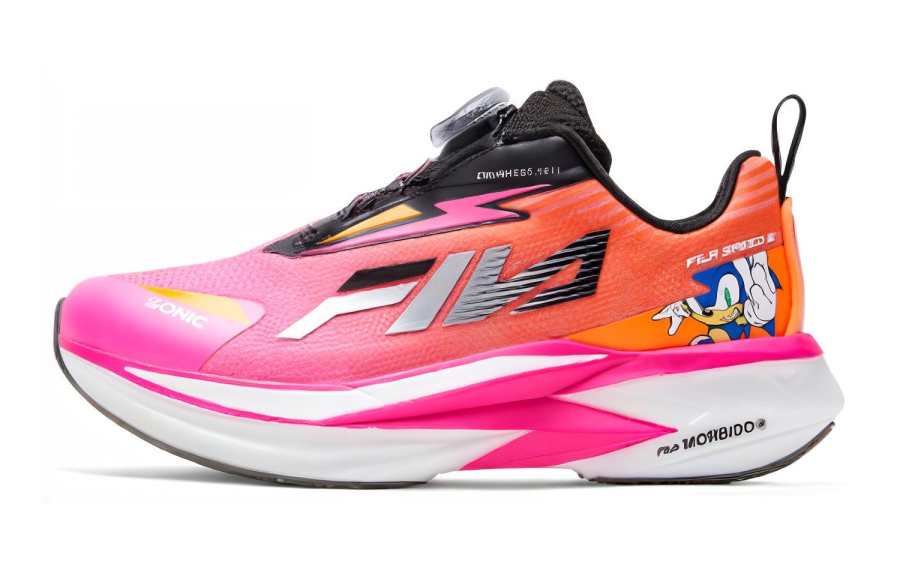 FILA KIDS Breathable Rebound Abrasion Resistant Breathable Rebound Abrasion Resistant Low top Kids' Running Shoes