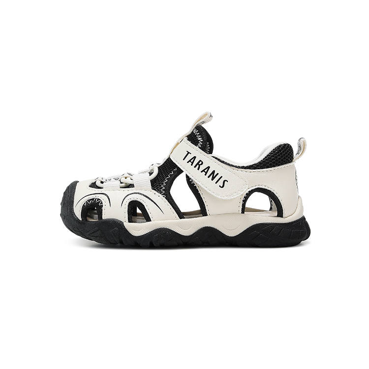 TARANIS Baby Closed Toe Anti Kick Urban Techwear Shoes Hook and Loop Slip Resistant Abrasion Resistant Low top