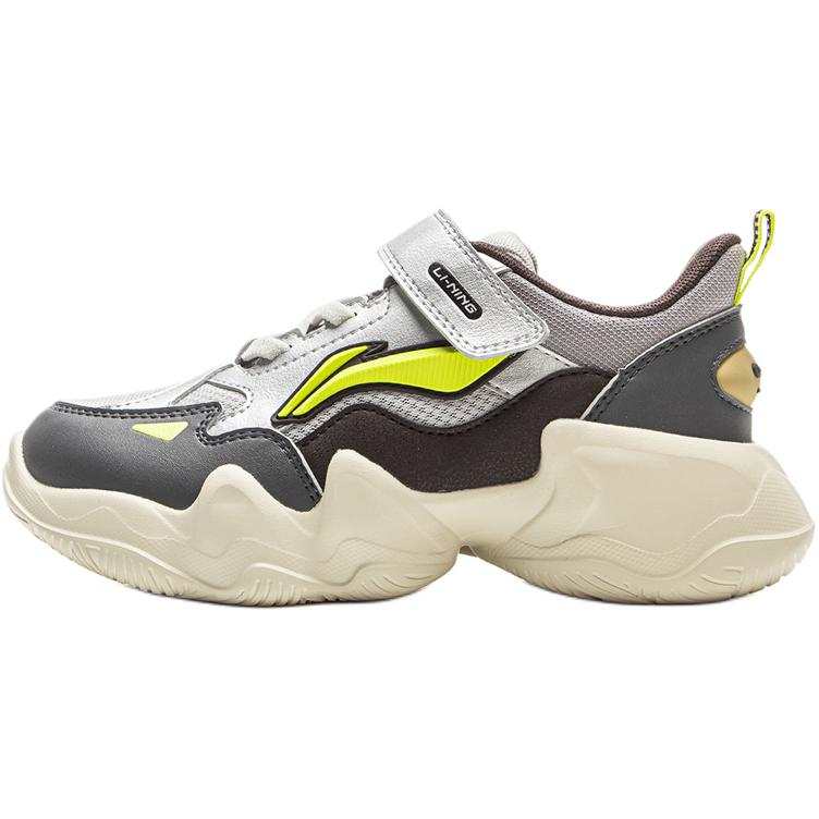 Li-Ning YOUNG Li Ning YOUNG Low top Kids Lifestyle Shoes Gray Children Aged 3 7 Years Old