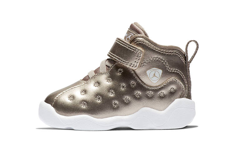Jordan Jordan Jumpman Team II SE Mid top Toddler Shoes Matte Gold Infant And Toddler