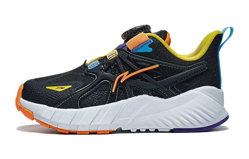 Li-Ning YOUNG Li Ning YOUNG Flash Shadow V6 Slip Resistant Cushioning Low top Running Shoes Black Kids'