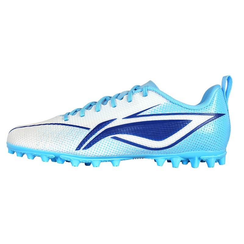 Li-Ning YOUNG Li Ning YOUNG Low top Soccer Shoes Fluorescent Sky Blue Teenagers
