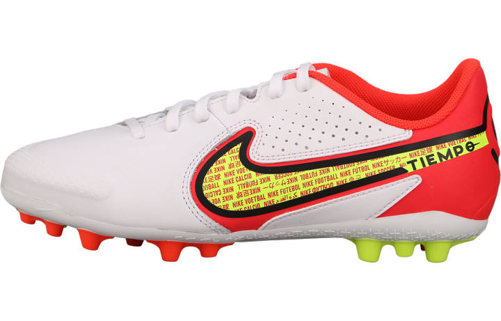 Nike Nike Tiempo Legend 9 Academy AG Low top Kids' Soccer Shoes White Red Kids'