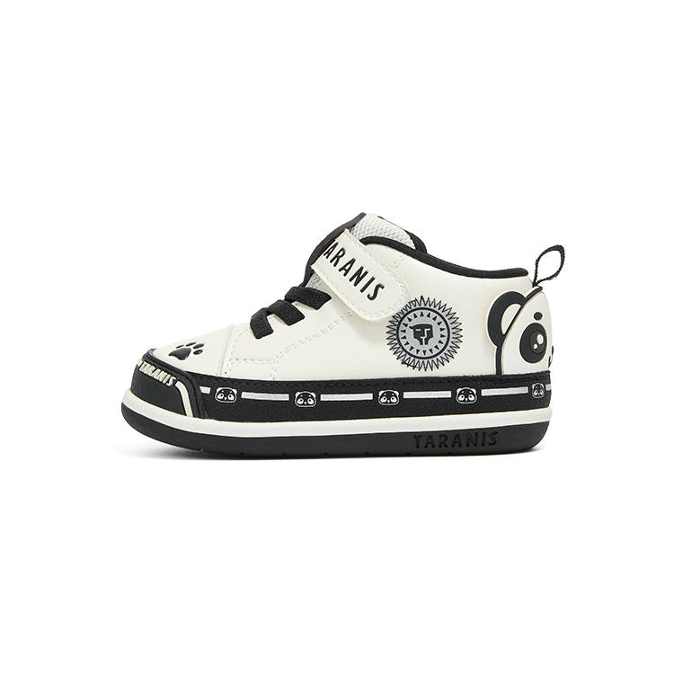 TARANIS 211 Toddler Shoes White Black Infant And Toddler
