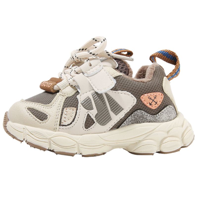 MAIBUXIONG Fashion Athleisure Fleece Lined Toddler Shoes Infant And Toddler