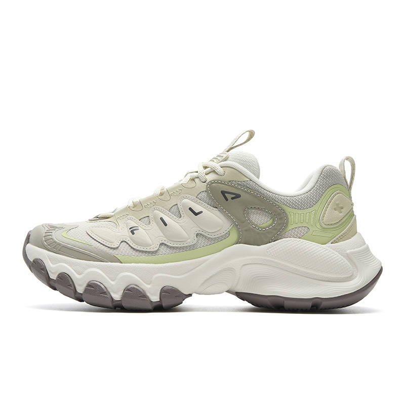 FILA TRUFFLE Low top Chunky Sneakers Women's Frosty Yellow Tide Brown