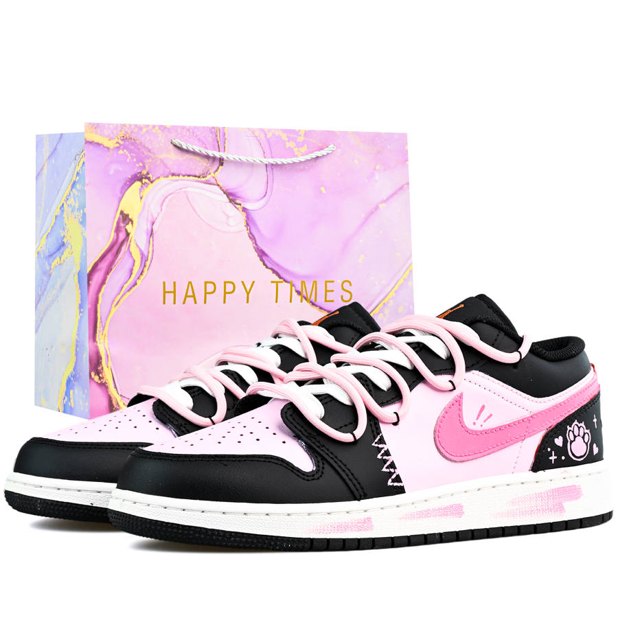 Jordan Jordan Air Jordan 1 Abrasion Resistant Breathable Abrasion Resistant Breathable Low top Basketball Shoes Women's