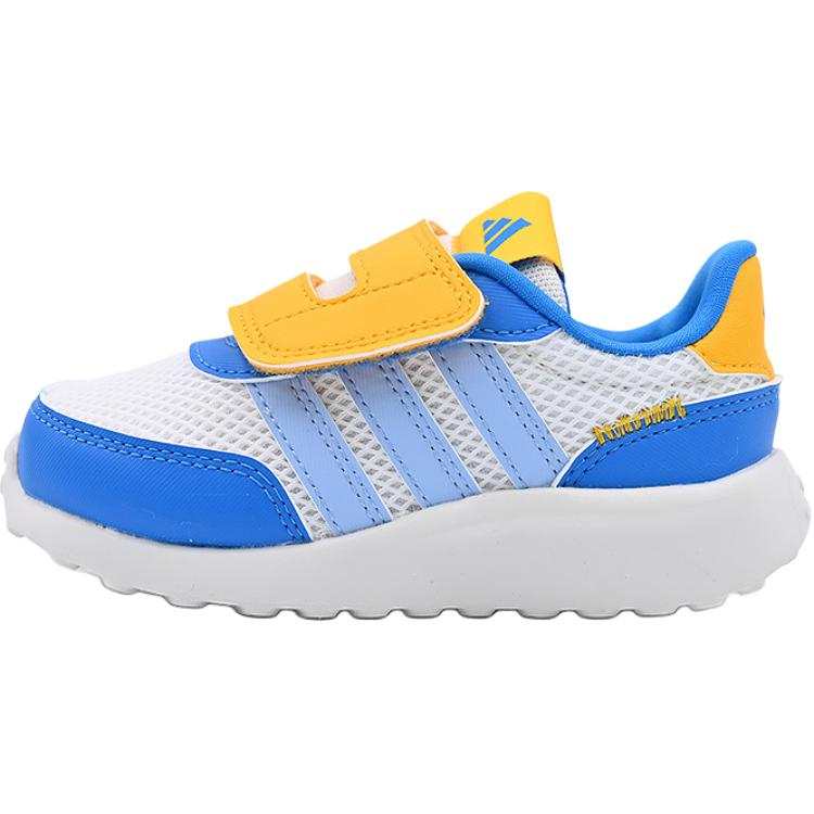 Adidas Adidas RUN 70s AC I Slip Resistant Abrasion Resistant Low top Toddler Shoes White Blue Infant And Toddler