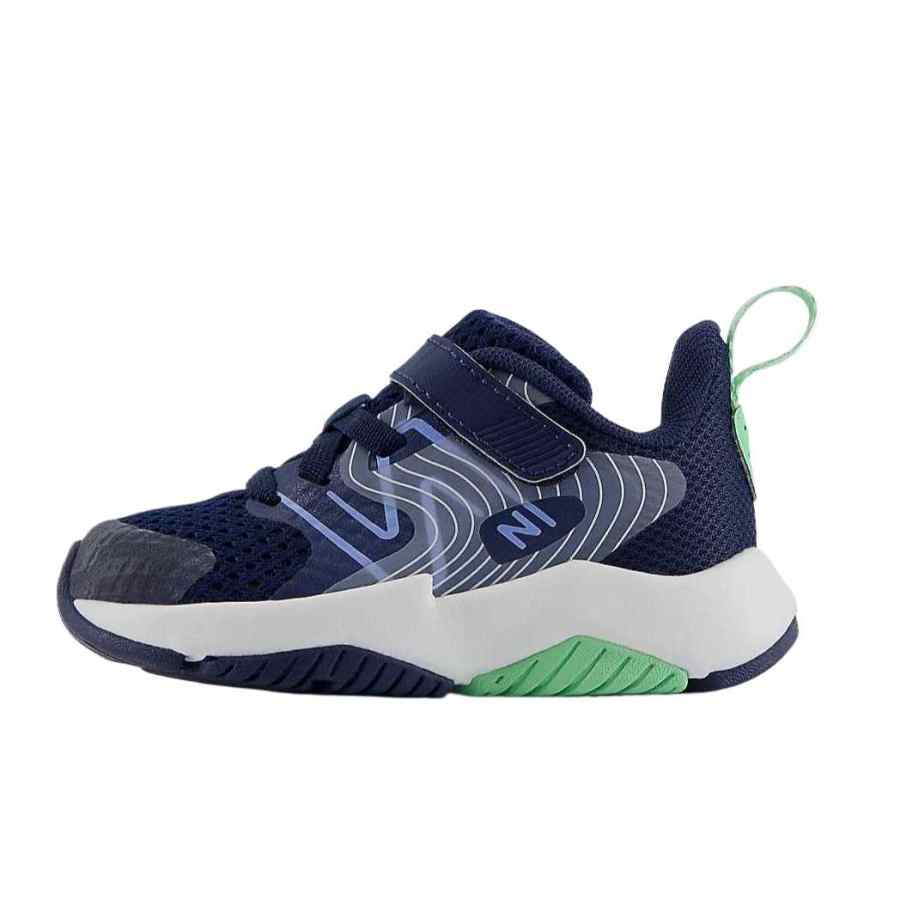New Balance New Balance NB Rave Run V2 Mesh Cushioning Low top Toddler Shoes Blue Infant And Toddler
