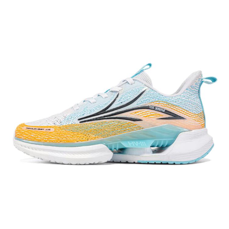 361°KIDS Low top Running Shoes White Yellow Blue Teenagers