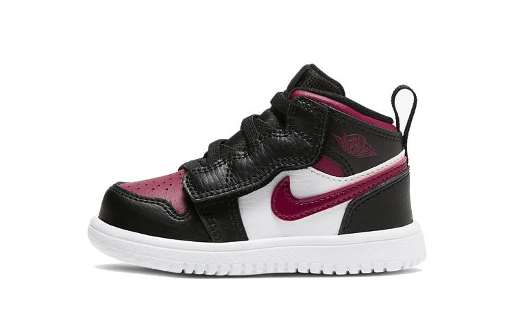 Jordan Jordan Air Jordan 1 Mid Alt Slip Resistant Abrasion Resistant Mid top Toddler Shoes Red Infant And Toddler