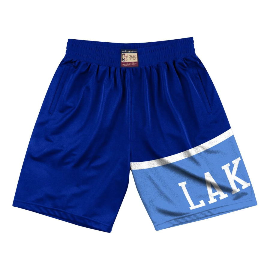 Mitchell Ness Mitchell Ness Basketball Shorts Men's Royal Blue
