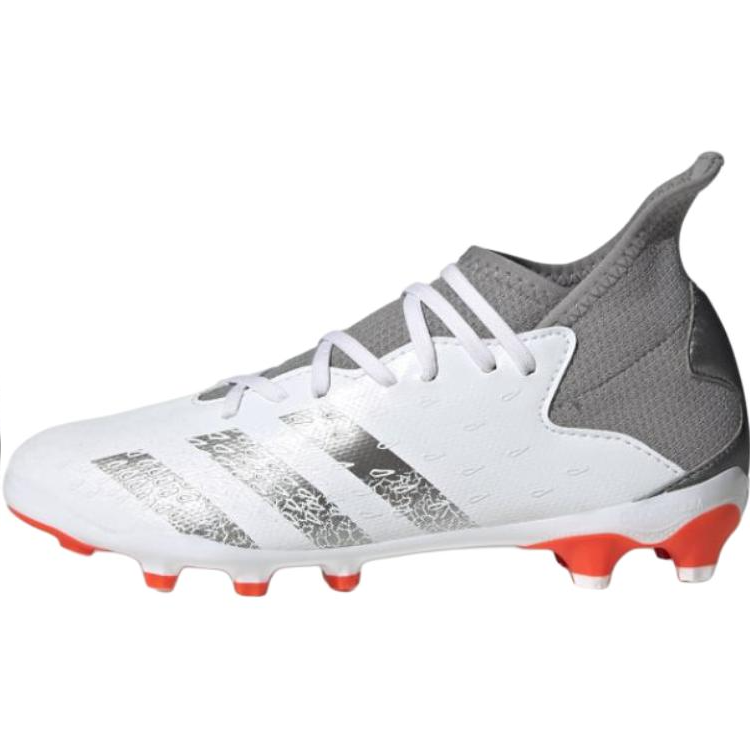Adidas Adidas Predator Freak .3 Comfortable Cushioning, Wear Resistant Mid top Kids' Soccer Shoes White Teenagers