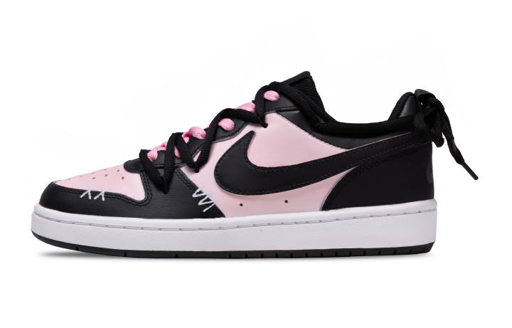Nike Nike Low top Skateboard Shoes Black Pink Kids'