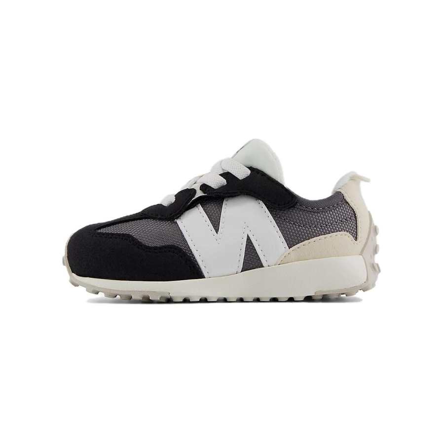 New Balance New Balance NB 327 Comfortable Low top Toddler Shoes Black White Infant And Toddler