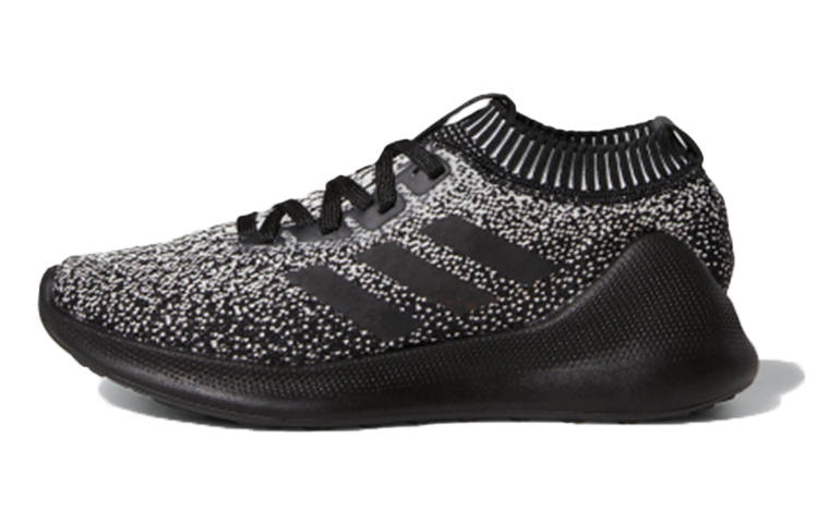 Adidas Adidas Purebounce+ J Breathable Low top Kids' Running Shoes Black White Teenagers