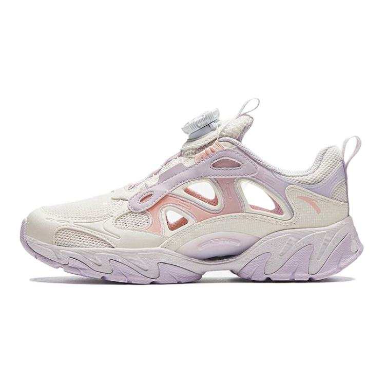 Antakids Low top Casual Shoes White Purple Pink Teenagers