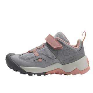 DECATHLON Kids' Outdoor Shoes Zinc Gray/Pearl Powder Kids'