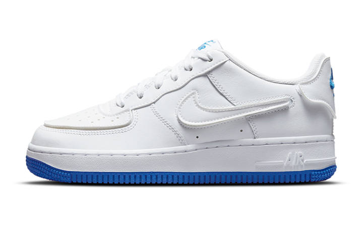 Nike Nike Air Force 1/1 White Royal Blue GS