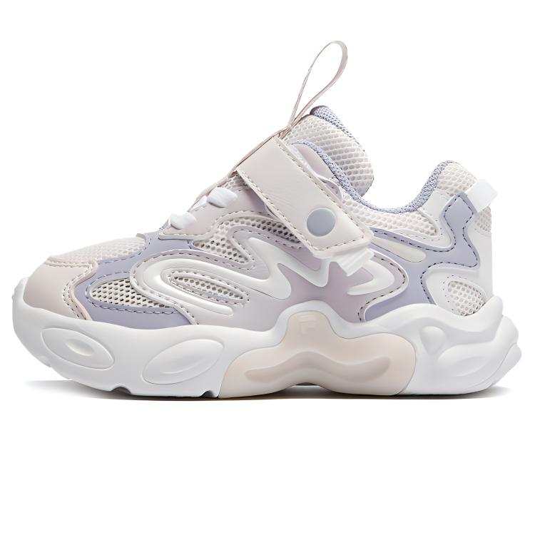 FILA KIDS Breathable Toddler Shoes Calcite Powder/Light Lavender Infant And Toddler