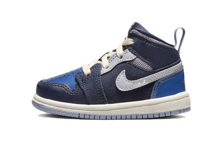 Jordan Jordan 1 Mid SE Craft Inside Out Obsidian TD