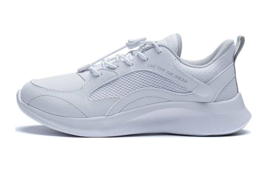 Li-Ning YOUNG Li Ning YOUNG Antelope 3.0 Breathable Abrasion Resistant Low top Casual Shoes White Kids'
