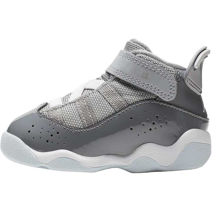 Jordan Jordan Air Jordan 6 Slip Resistant Cushioning Low top Toddler Shoes Gray Infant And Toddler