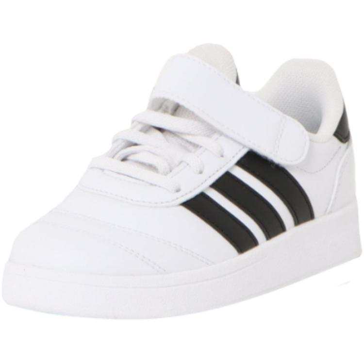 Adidas Adidas Synthetic Leather Slip Resistant Abrasion Resistant Low top Kids' Skateboarding Shoes White Black Kids'