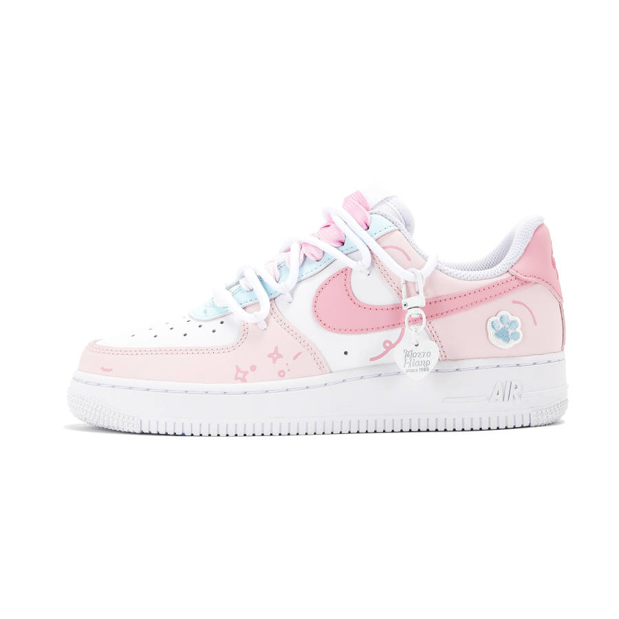 Nike Nike Air Force 1 LE Synthetic Leather Slip Resistant Cushioning Abrasion Resistant