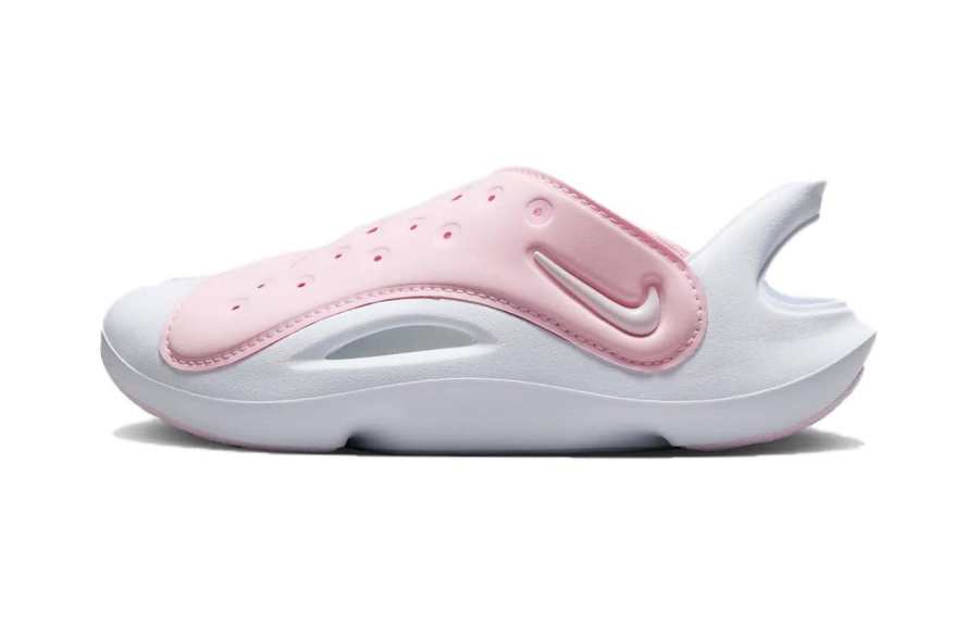 Nike Nike Aqua Swoosh Children's Sandals Pink White Children Aged 3 7 Years Old