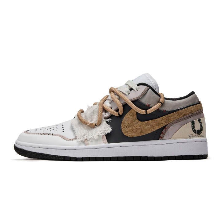 Jordan Jordan Air Jordan 1 Leather Slip Resistant Abrasion Resistant Slip Resistant Abrasion Resistant Low top