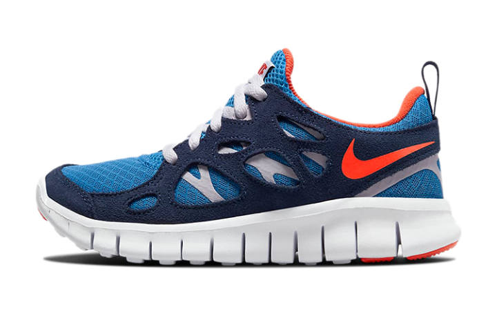 Nike Nike Free Run 2.0 Slip Resistant, Abrasion Resistant, Rebound, Breathable, Lightweight Cushioning Low top Running Shoes