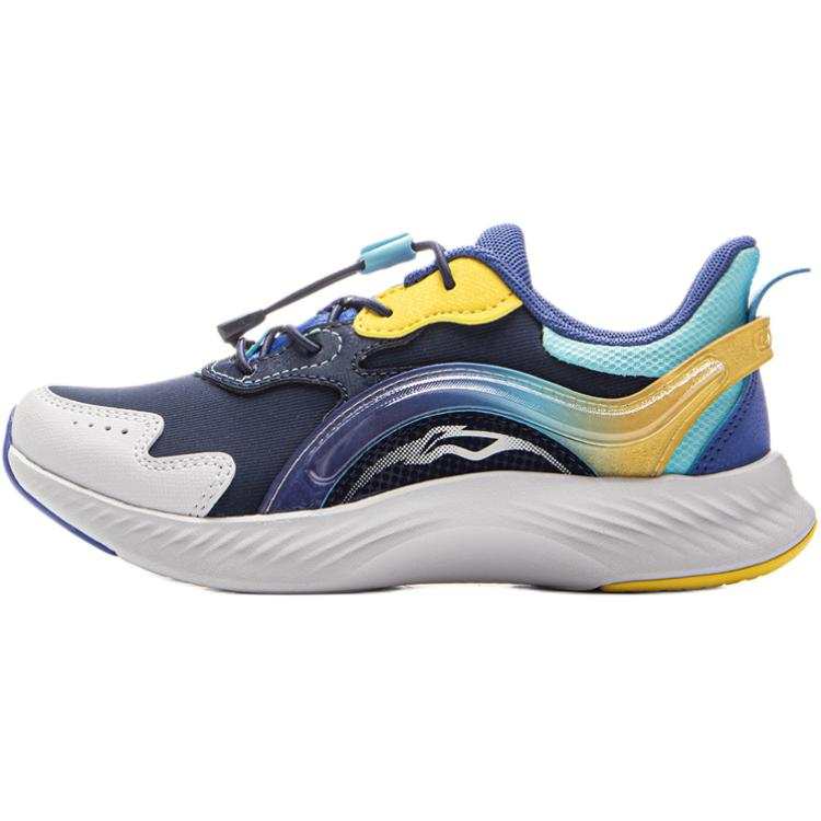 Li-Ning YOUNG Li Ning YOUNG Sportlife Cushioning Rebound Low top Kids Lifestyle Shoes Dark Ship Blue/Standard White/Breeze Blue