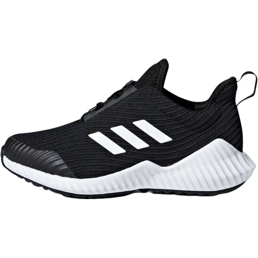 Adidas Adidas Slip Resistant Abrasion Resistant Low top Kids' Running Shoes Black Wide Fit Children Aged 3 7 Years Old
