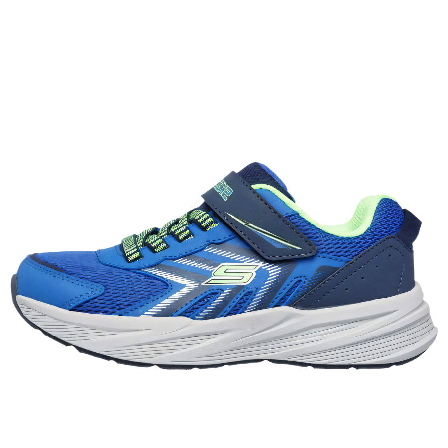 Skechers Kids Abrasion Resistant, Breathable, Slip Resistant Low top Kids Lifestyle Shoes Marine Blue Kids'