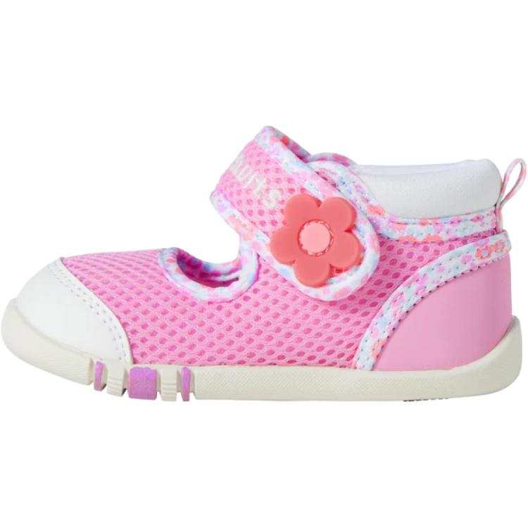 MIKI HOUSE Support Low top Toddler Shoes Pink Infant And Toddler