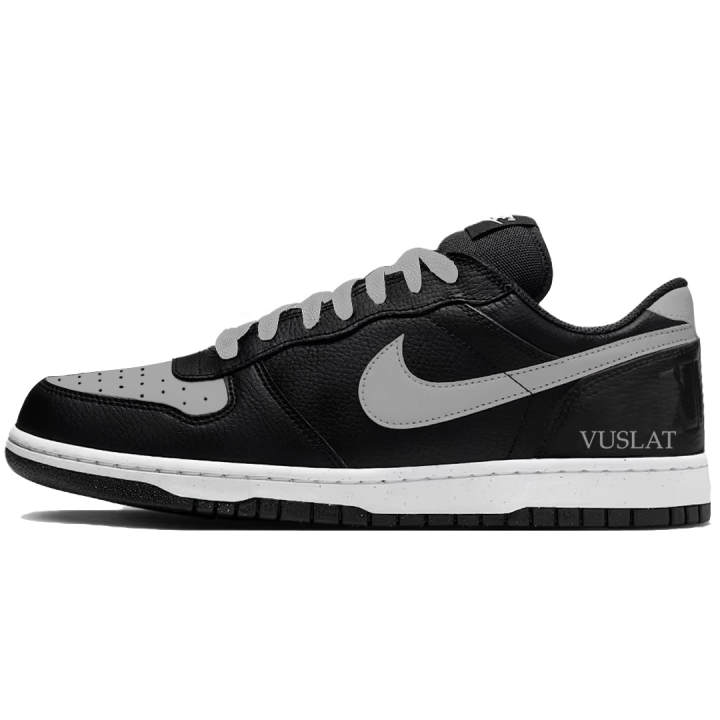 Nike Nike Big Ash Abrasion Resistant Breathable Abrasion Resistant Breathable Low top Skateboard Shoes Men's Black Gray