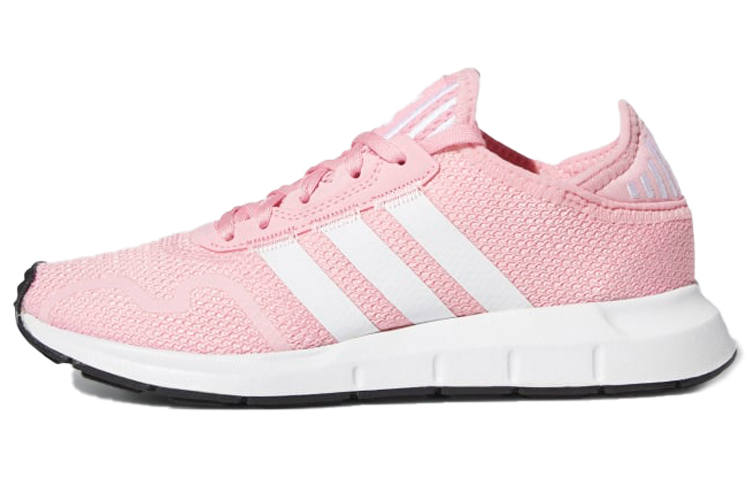 Adidas Originals Swift Run X Cushioning, Wear Resistant Low top Kids' Running Shoes Pink White