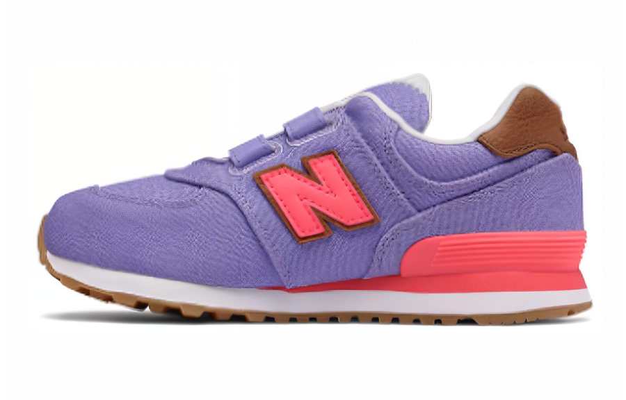 New Balance New Balance Comfortable Cushioning, Wear Resistant Low top Kids Lifestyle Shoes Purple Orange Kids'