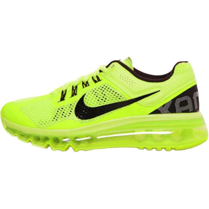 Nike Nike Air Max 2013 Low top Running Shoes Green Unisex