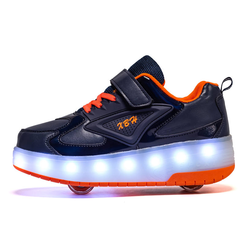 KUDING Abrasion Resistant Breathable Low top Kids' Skateboarding Shoes Kids'