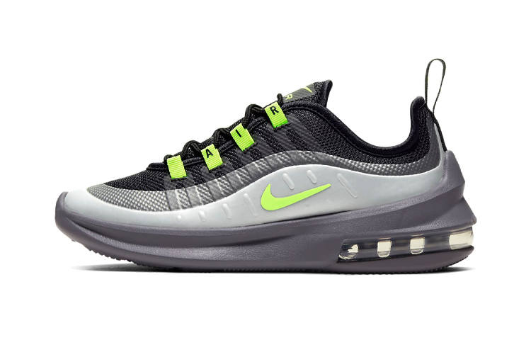 Nike Nike Air Max Axis Kids Lifestyle Shoes Gray Black Green Children Aged 3 7 Years Old