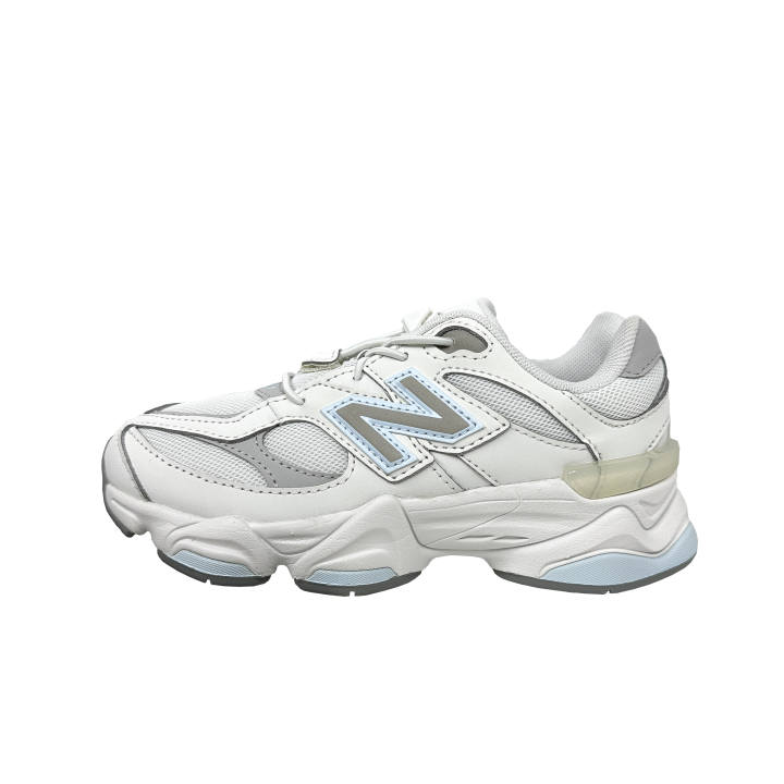 New Balance New Balance NB 9060 Comfortable Round Toe Running Shoes White Kids'