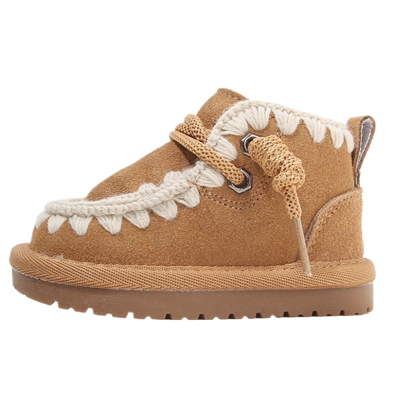 MAIBUXIONG Casual Fleece Lined Comfortable Versatile Thermal Toddler Shoes Infant And Toddler
