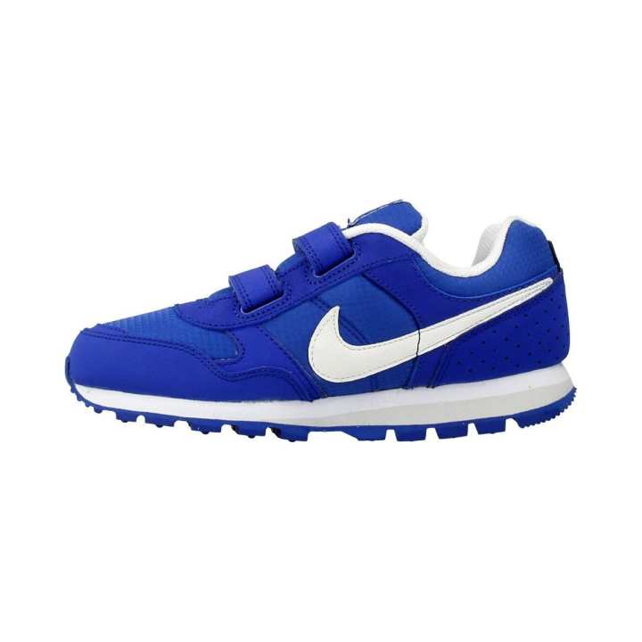 Nike Nike MD Runner Comfortable Slip Resistant Abrasion Resistant Low top Kids' Running Shoes Blue