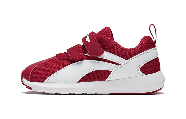 Li-Ning YOUNG Li Ning YOUNG Sports Life Collection Comfortable Kids Lifestyle Shoes Red White Children Aged 3 7 Years Old