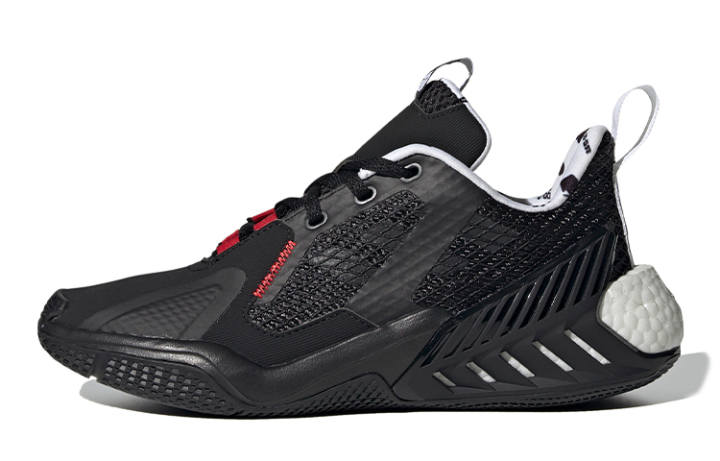 Adidas Adidas 4Uture Low top Kids' Running Shoes Black White Red
