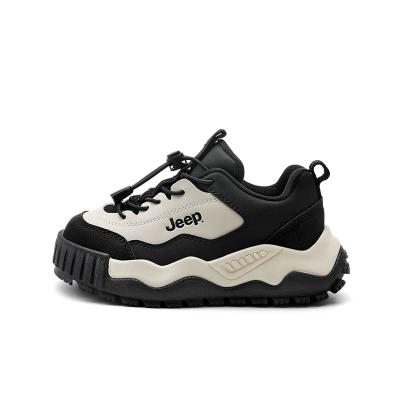 Jeep Abrasion Resistant Cushioning Kids Lifestyle Shoes Black Kids'